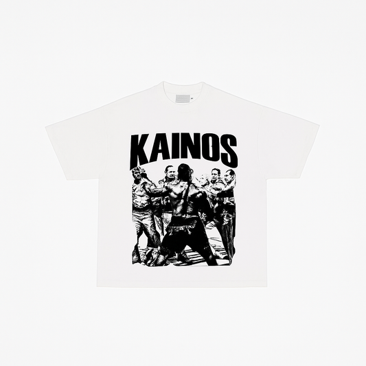KAINOS WON'T BACK DOWN WHITE TEE