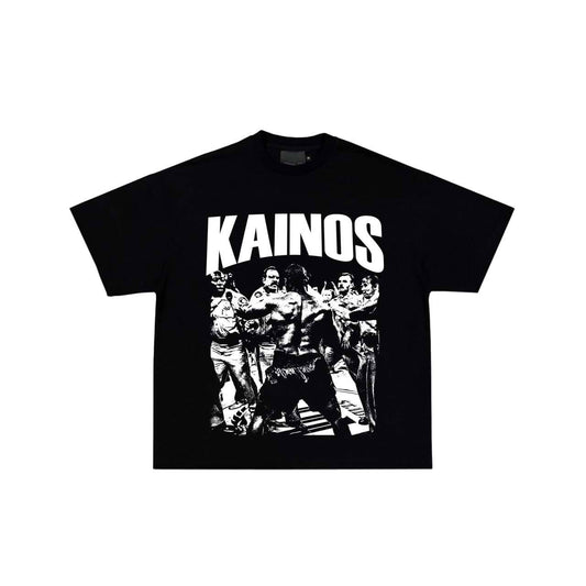 KAINOS WON'T BACK DOWN BLACK TEE