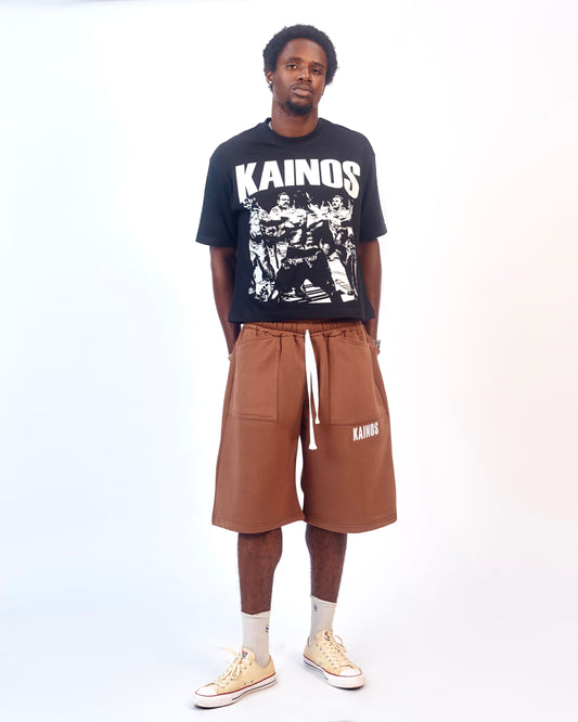 KAINOS WON'T BACK DOWN BLACK TEE