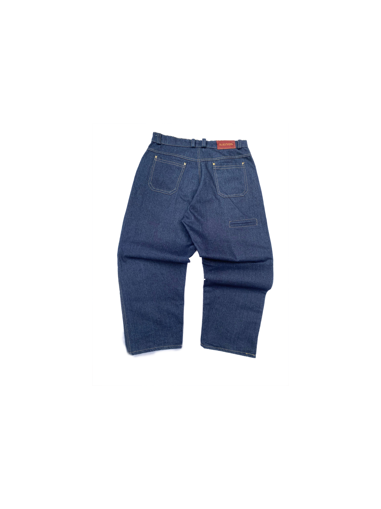 DENIM BAGGY JEANS - BLUE