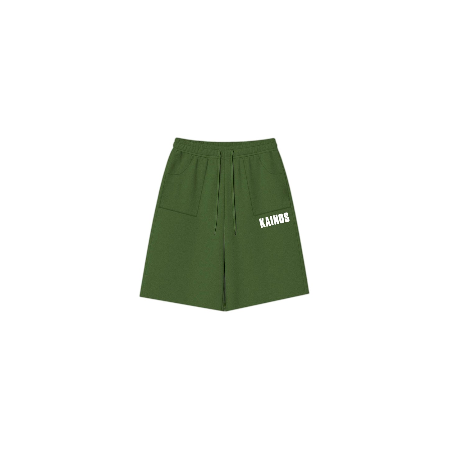 KAINOS ARMY GREEN COZY SWEAT SHORT
