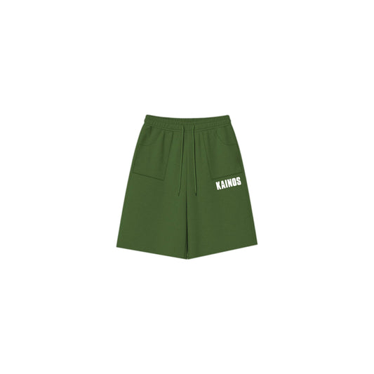 KAINOS ARMY GREEN COZY SWEAT SHORT
