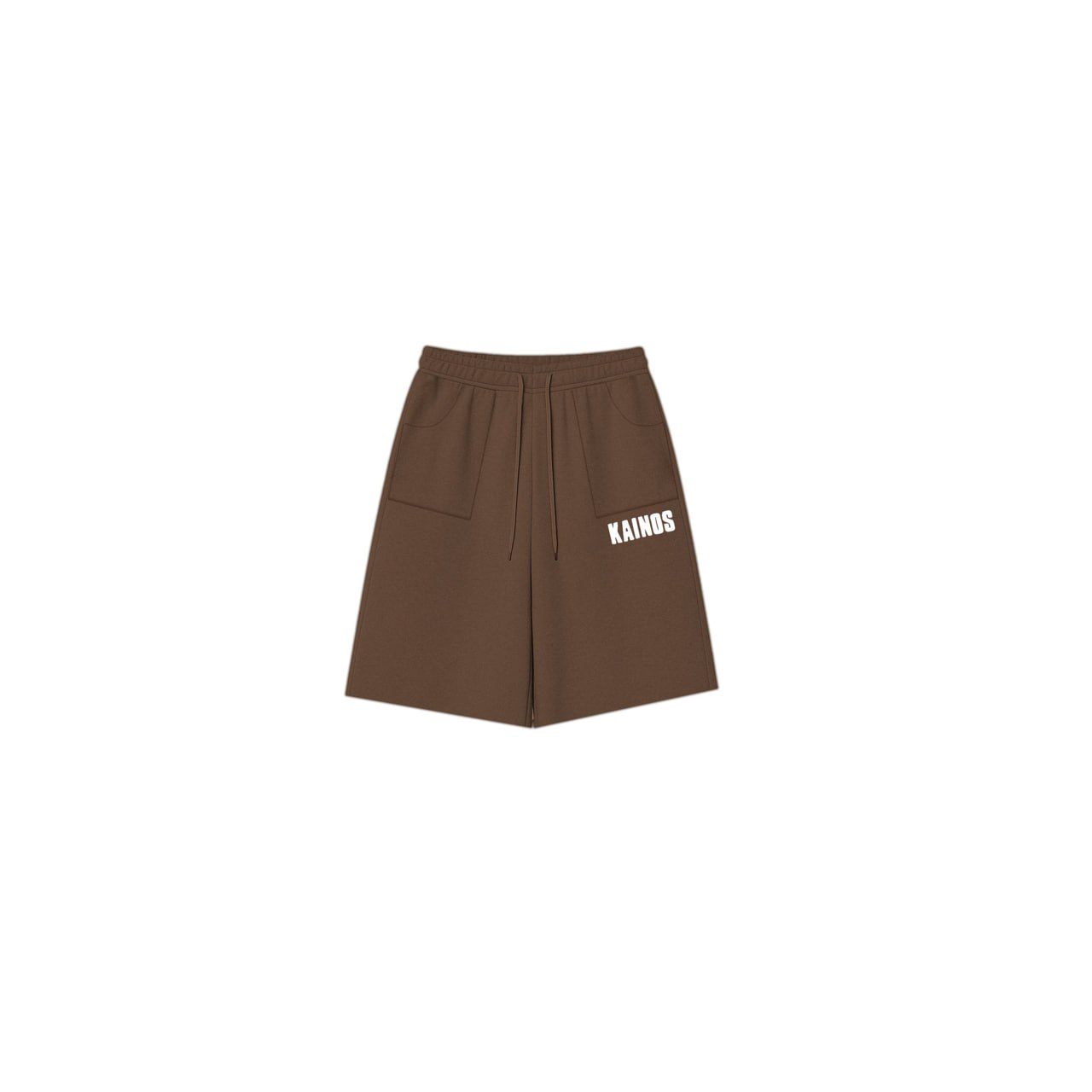 KAINOS COFFEE BROWN COZY SWEAT SHORT
